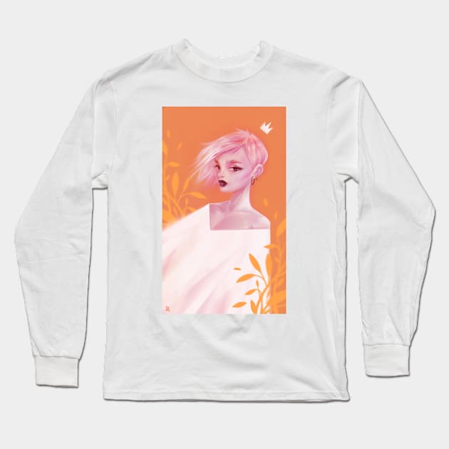 girl Long Sleeve T-Shirt by ivanOFFmax